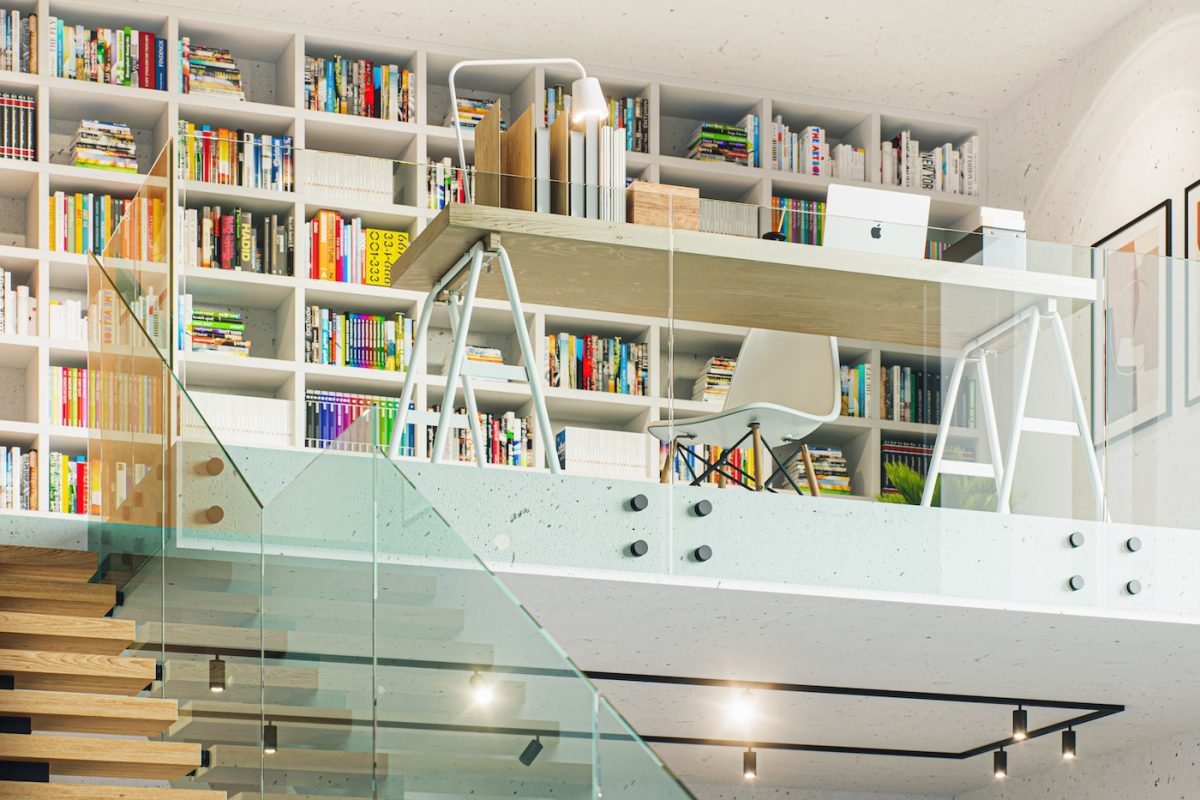 Loft for a designer
